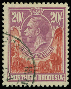Northern Rhodesia Scott 17 Gibbons 17 Used Stamp