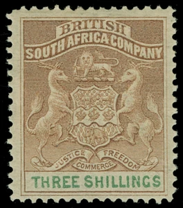 Rhodesia Scott 1//13 Gibbons 18-26 Mint Set of Stamps