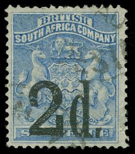 Rhodesia Scott 21 Gibbons 15 Used Stamp