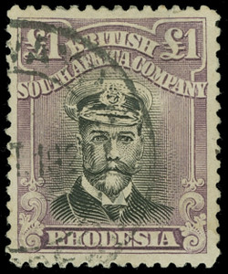 Rhodesia Scott 138a Gibbons 311 Used Stamp