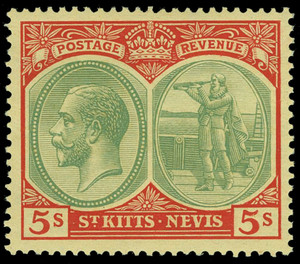 St. Kitts-Nevis Scott 37-51 Gibbons 37-47c Never Hinged Set of Stamps