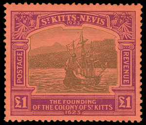 St. Kitts-Nevis Scott 52-64 Gibbons 48-60 Never Hinged Set of Stamps