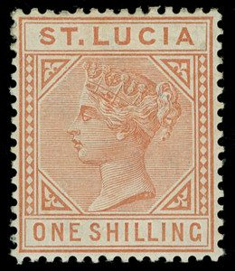 St. Lucia Scott 36 Gibbons 36 Mint Stamp