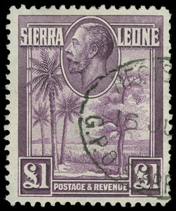 Sierra Leone Scott 140-152 Gibbons 155-167 Used Set of Stamps