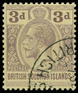 Solomon Islands Scott 32 Gibbons 28 Used Stamp