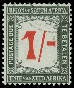 South Africa Scott J1-J7 Gibbons D1-D7 Used Set of Stamps