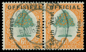 South-West Africa Scott O3 Gibbons O4 Used Stamp