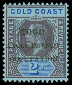 Togo Scott 73V3 Gibbons 42c Mint Stamp