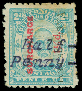 Tonga Scott 36b Gibbons 36Aa Mint Stamp
