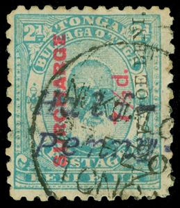 Tonga Scott 37c Gibbons 37B Used Stamp