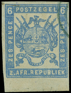 Transvaal Scott 2a Gibbons 2a Used Stamp