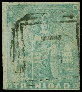 Trinidad Scott 12a Gibbons 17 Used Stamp