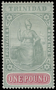 Trinidad Scott 90v Gibbons 124a Mint Stamp