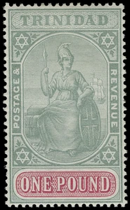 Trinidad Scott 90v Gibbons 124a Mint Stamp