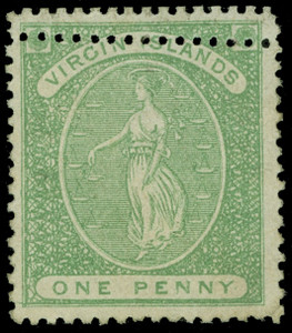 Virgin Islands Scott 4a Gibbons 12 Mint Stamp