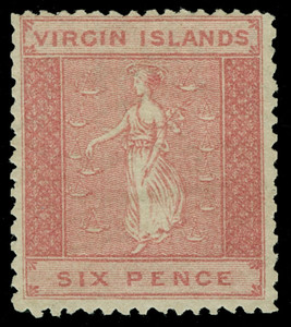 Virgin Islands Scott 6 Gibbons 10 Mint Stamp