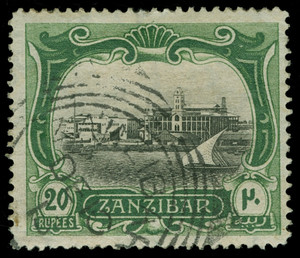 Zanzibar Scott 114 Gibbons 240 Used Stamp