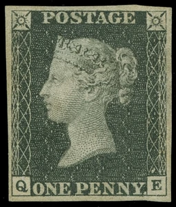 Great Britain Scott 1PV7 Gibbons 2PV7 Mint Stamp