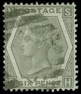 Great Britain Scott 60 Gibbons 125 Used Stamp