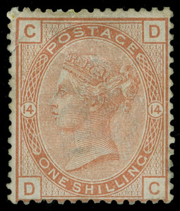 Great Britain Scott 87PV14 Gibbons 163PV14 Mint Stamp