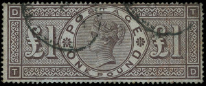 Great Britain Scott 110 Gibbons 185 Used Stamp (5)