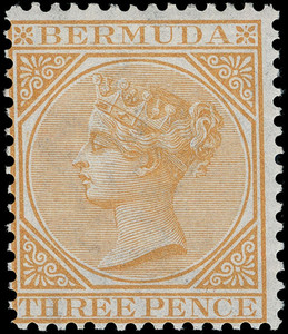 Bermuda Scott 3 Gibbons 5 Mint Stamp