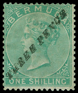 Bermuda Scott 12 Gibbons 13 Mint Stamp