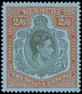 Bermuda Scott 124a Gibbons 117a Never Hinged Stamp