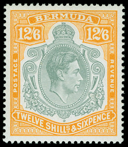 Bermuda Scott 127V Gibbons 120cf Mint Stamp