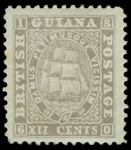 British Guiana Scott 21 Gibbons 37 Mint Stamp (1)
