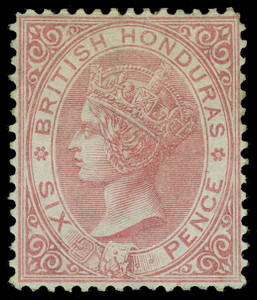 British Honduras Scott 1-3 Gibbons 1-4 Mint Set of Stamps