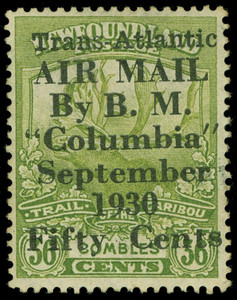 Canada / Newfoundland Scott C5 Gibbons 191 Superb Never Hinged Stamp