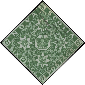 Canada / Nova Scotia Scott 5 Gibbons 6 Used Stamp