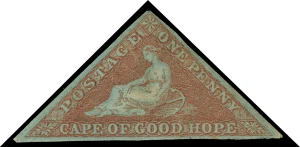 Cape of Good Hope Scott 1 Gibbons 3 Mint Stamp