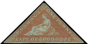 Cape of Good Hope Scott 1a Gibbons 1 Mint Stamp