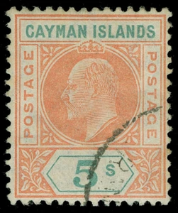 Cayman Islands Scott 13-16 Gibbons 13-16 Used Set of Stamps