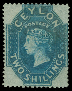 Ceylon Scott 20 Gibbons 27 Mint Stamp