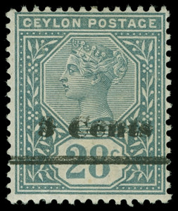 Ceylon Scott 157a Gibbons 243a Mint Stamp