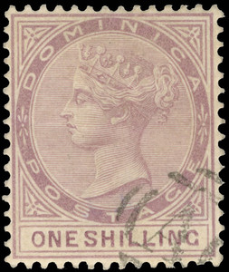 Dominica Scott 24 Gibbons 26 Superb Used Stamp