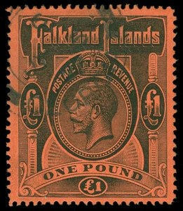 Falkland Islands Scott 40 Gibbons 60-69 Used Set of Stamps