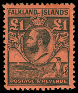 Falkland Islands Scott 54-64 Gibbons 116-126 Never Hinged Set of Stamps