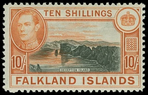 Falkland Islands Scott 84-102 Gibbons 146-163 Mint Set of Stamps