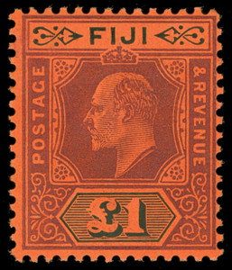 Fiji Scott 70-78a Gibbons 115-124 Mint Set of Stamps (1)