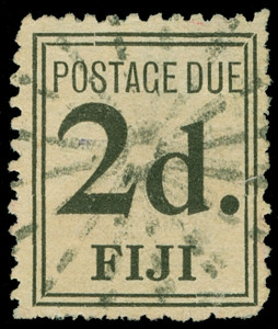 Fiji Scott J4a Gibbons D5c Used Stamp