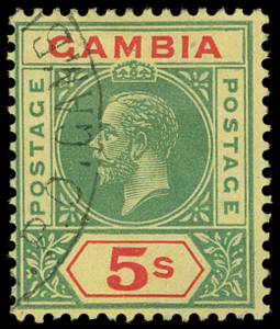 Gambia Scott 70-86 Gibbons 86-102l Used Set of Stamps