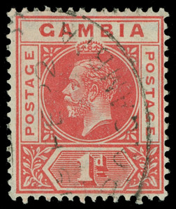 Gambia Scott 88v Gibbons 109w Used Stamp