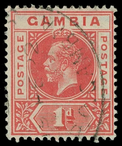Gambia Scott 88v Gibbons 109w Used Stamp