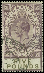 Gibraltar Scott 93 Gibbons 108 Used Stamp