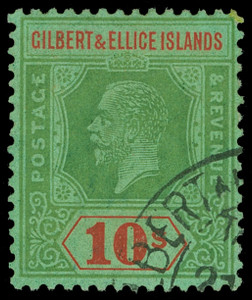 Gilbert and Ellice Islands Scott 31 Gibbons 35 Used Stamp (1)
