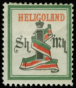 Heligoland Scott 23 Gibbons 19 Mint Stamp